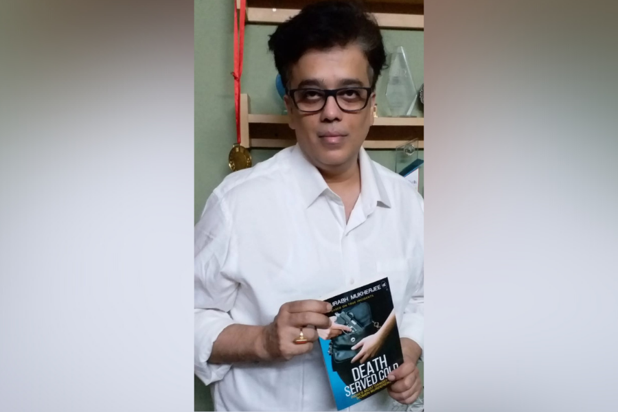 Author Sourabh Mukherjee’s latest book Death Served Cold
